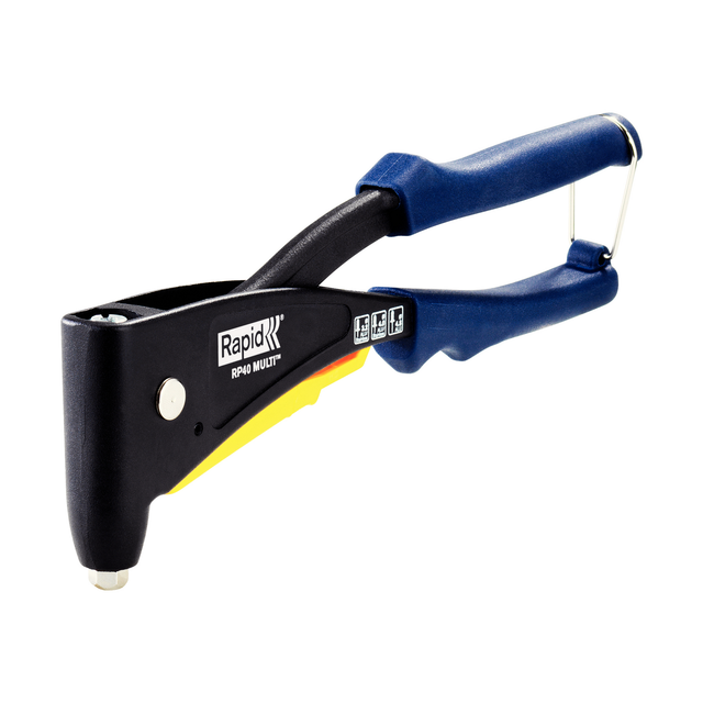 Rapid Blindnietzange 'RP40 Multi' blau/schwarz für Nieten mit Ø 3,2 - 4,8 mm
