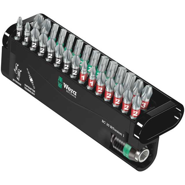 Wera Bits 'Bit-Check 30 BiTorsion 1' 30-teilig