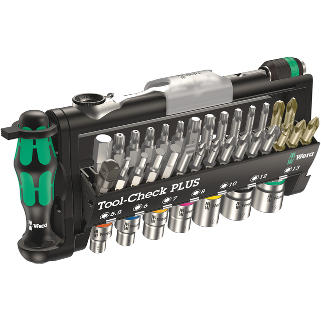 Wera Bit-Set 'Tool-Check PLUS' 39-teilig inkl. Ratsche