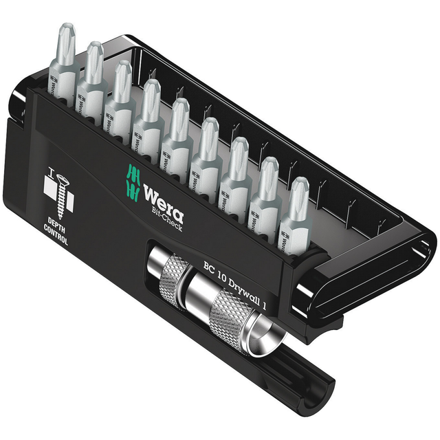 Wera Bit-Set 'Bit-Check 10 Drywall 1' 10-teilig