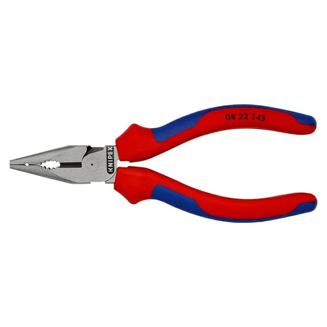 Knipex Spitz-Kombizange schwarz atramentiert 145 mm