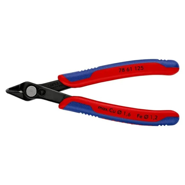 Knipex Seitenschneider 'Electronic Super Knips®' brüniert 125 mm