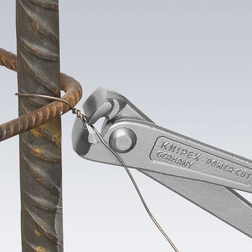Knipex Kraft-Monierzange hochübersetzt glanzverzinkt 300 mm