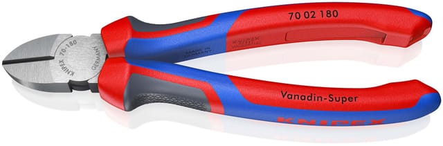 Knipex Seitenschneider schwarz atramentiert 18 mm