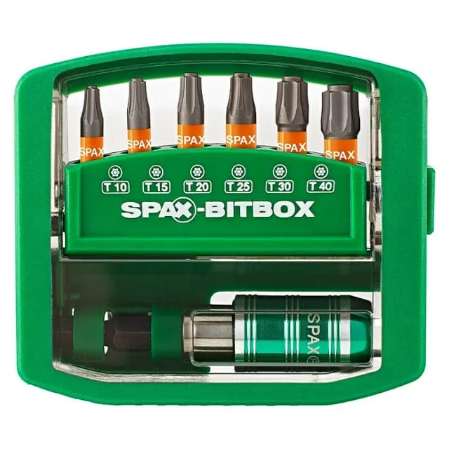Bit-Set 'Spax-Bitbox' T-Star plus 7-teilig