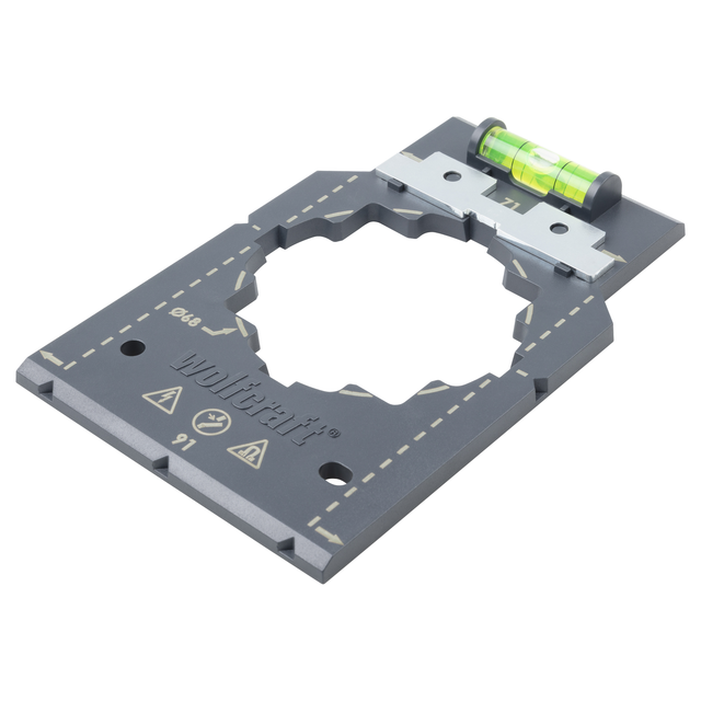 wolfcraft Markier- und Ausrichtschablone