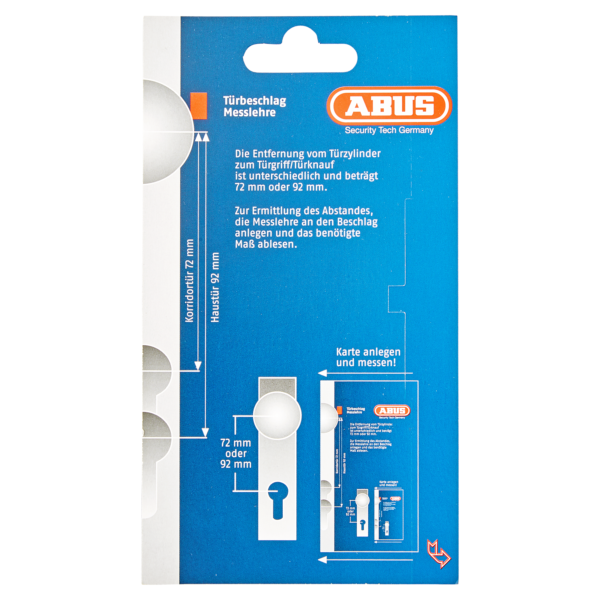 ABUS Türzylinder-Messlehre Bild 2