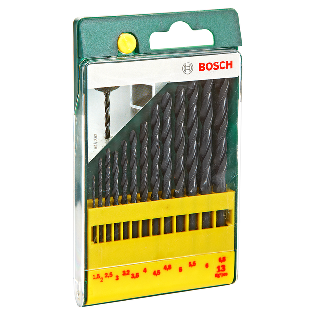 Bosch HSS-R-Bohrerset 13-teilig
