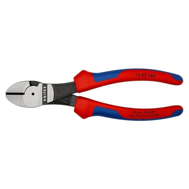 Knipex Kraft-Seitenschneider schwarz atramentiert 160 mm