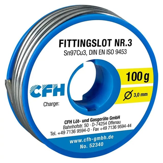 Fittingslot WL 340 100 g