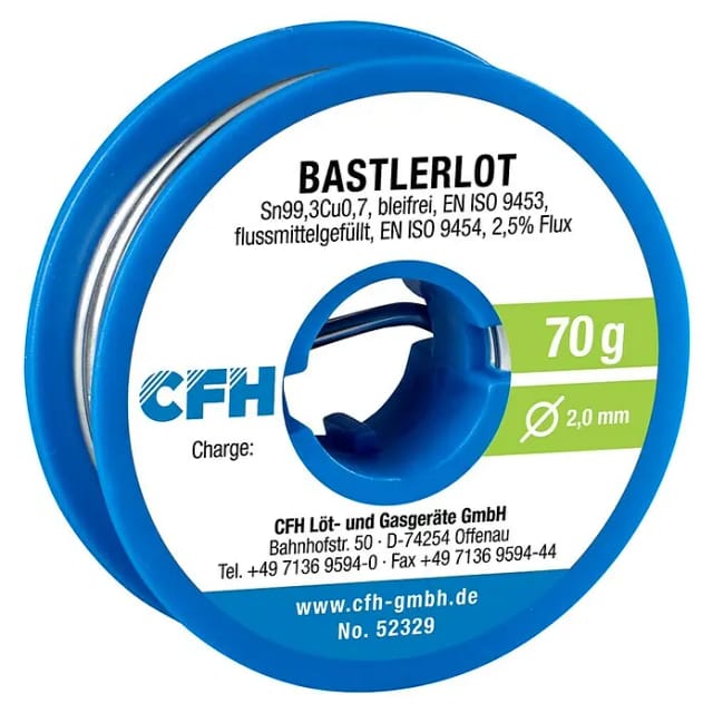 CFH Bastlerlot bleifrei BL 329 70 g