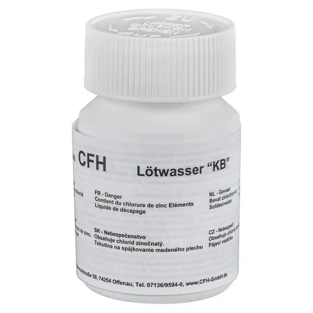 Lötwasser 100 g Kupferblech