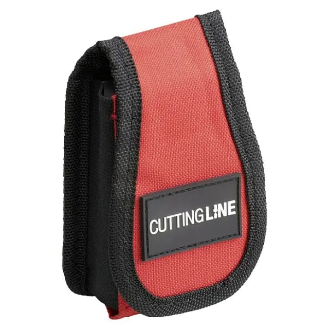 Cutting Line Handytasche Nylon Klettverschluss rot/schwarz