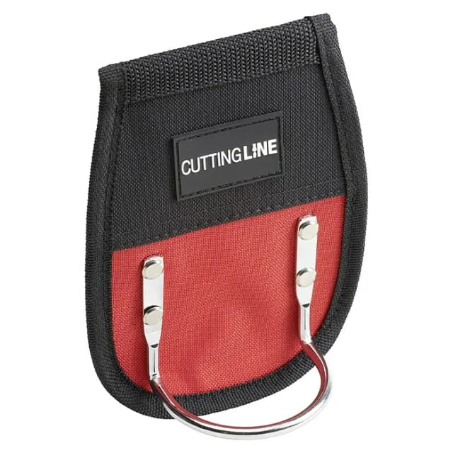 Cutting Line Hammerhalter Nylon Gürtelclip rot/schwarz