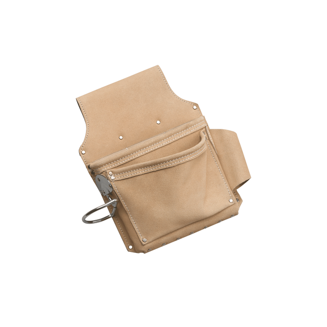 Cutting Line Werkzeugtasche Leder braun