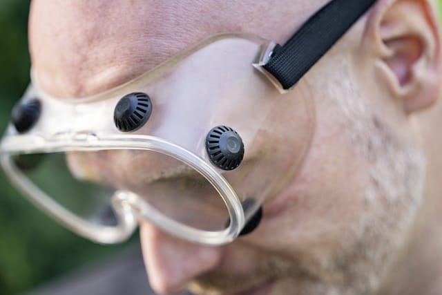 wolfcraft Vollsichtschutzbrille 'Ergo' Schutzklasse F