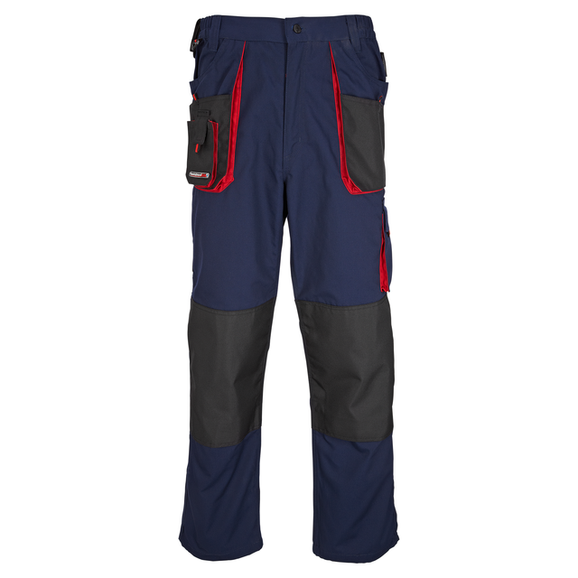 Arbeitshose marineblau/rot Gr. 50