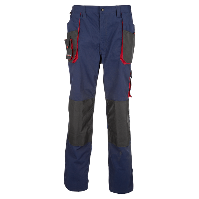 Arbeitshose marineblau/rot Gr. 58