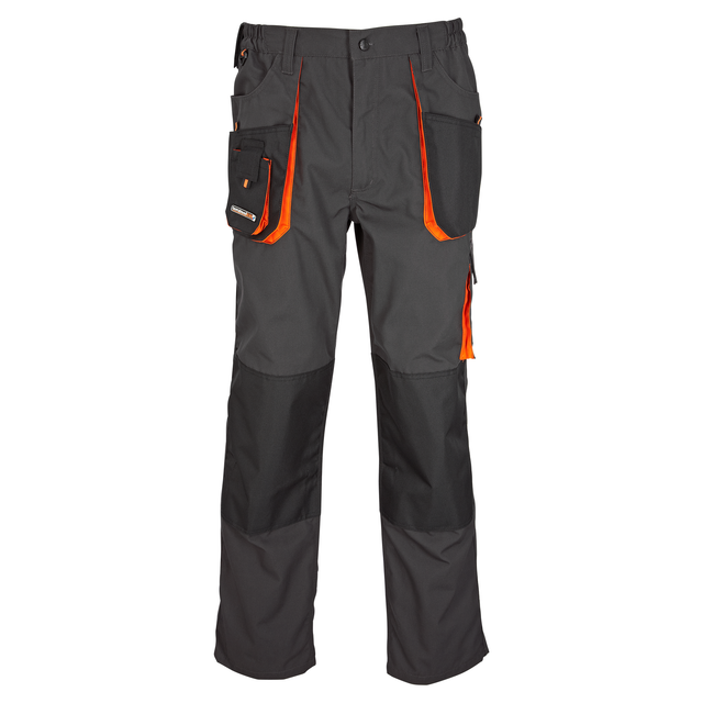 Arbeitshose grau/orange Gr. 54