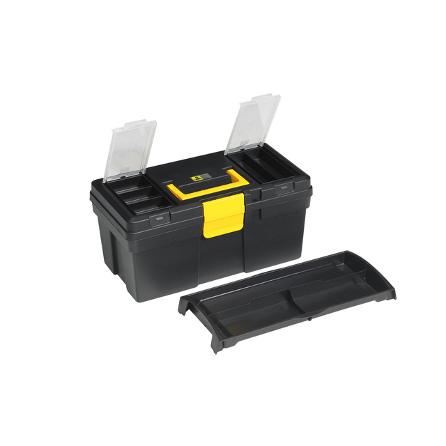 Allit McPlus Werkzeugkoffer 'Promo 16' schwarz/gelb 40 x 20 x 20 cm