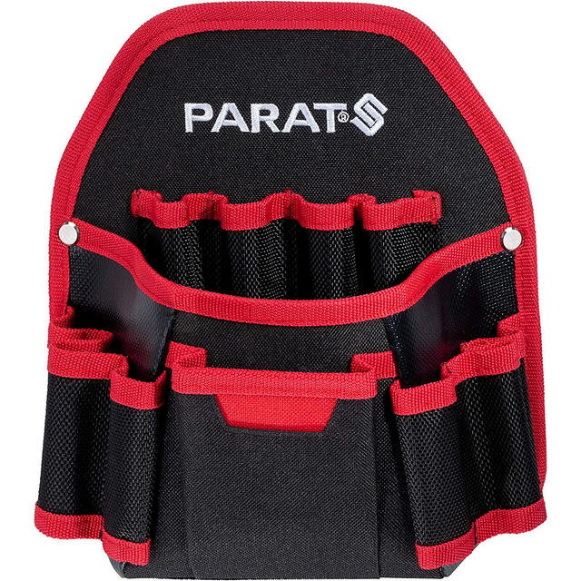 Parat Nagel-Gürteltasche 'Parabelt' schwarz/rot
