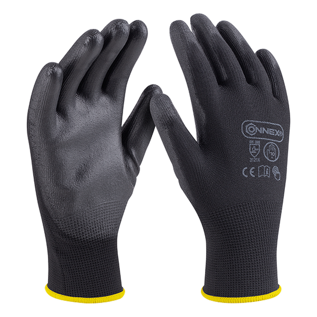 Connex Arbeitshandschuh 'Economic Touch' schwarz Größe 10/XL