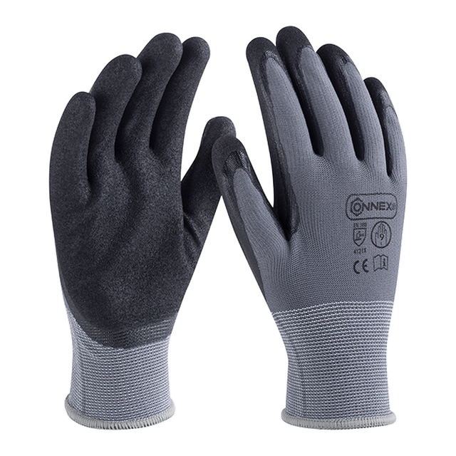 Connex Arbeitshandschuh 'Economic Flex' grau/schwarz Größe 9/L