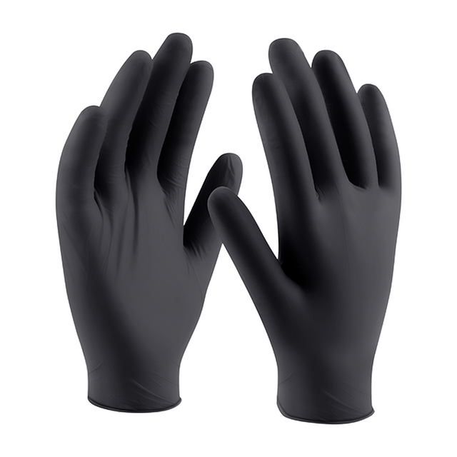 Connex Einweghandschuh 'Pro Liquid Single' schwarz Größe 8/M