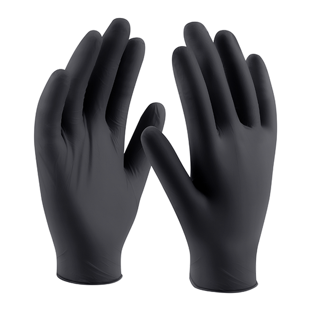 Connex Einweghandschuh 'Pro Liquid Single' schwarz Größe 9/L