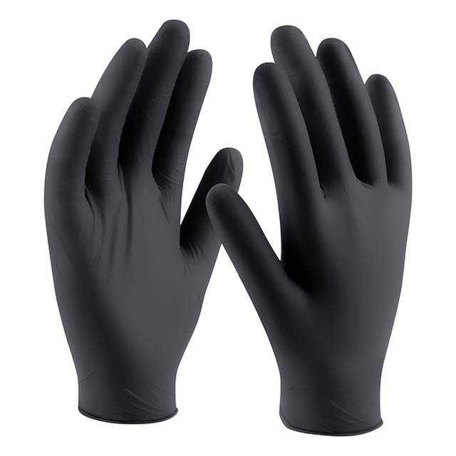 Connex Einweghandschuh 'Pro Liquid Single' schwarz Größe 10/XL