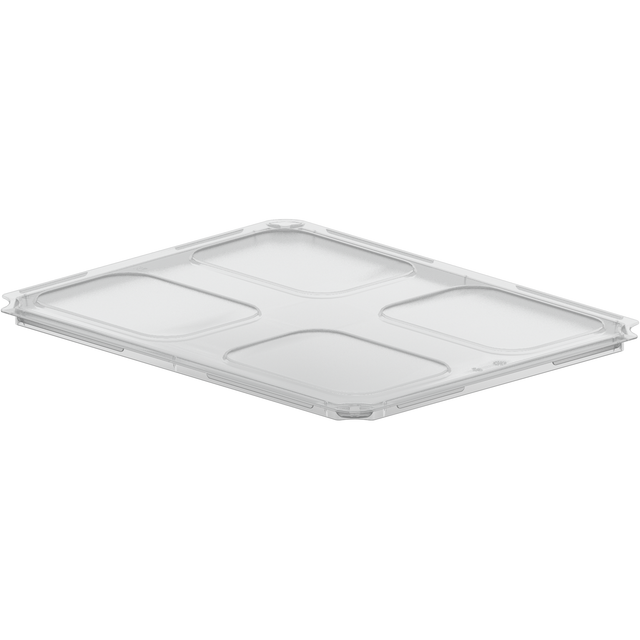 Eurobox Klickdeckel transparent 1/2