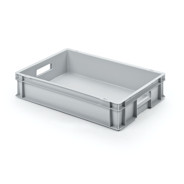 Alutec Kunststoffbehälter geschlossen grau 60 x 40 x 12 cm