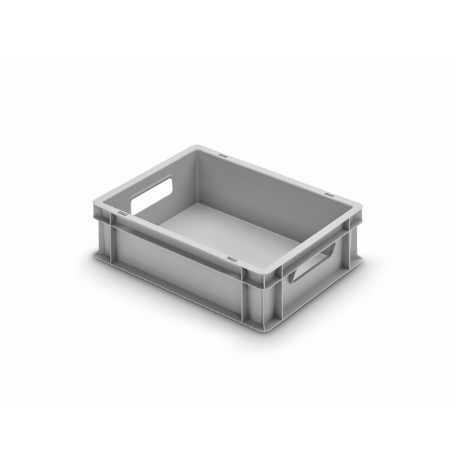 Alutec Kunststoffbehälter geschlossen grau 40 x 30 x 12 cm