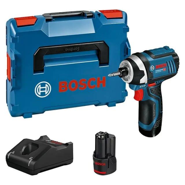 Bosch Akku-Drehschlagschrauber 'GDR 12V-105 Professional' 2 x 2,0 Ah Akku, in L-BOXX
