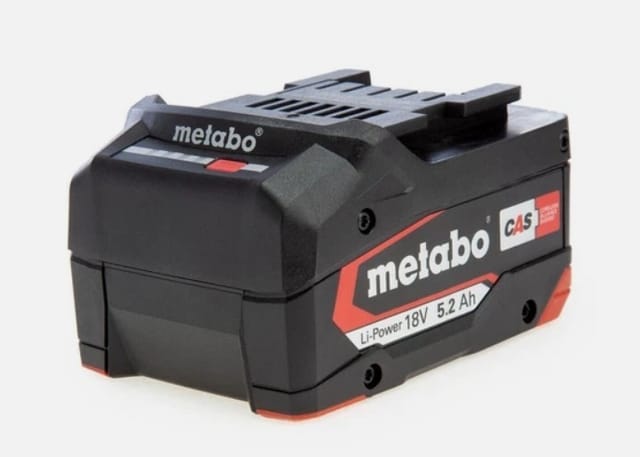 Metabo Lithium-Ionen Akku 18 V 5,2 Ah