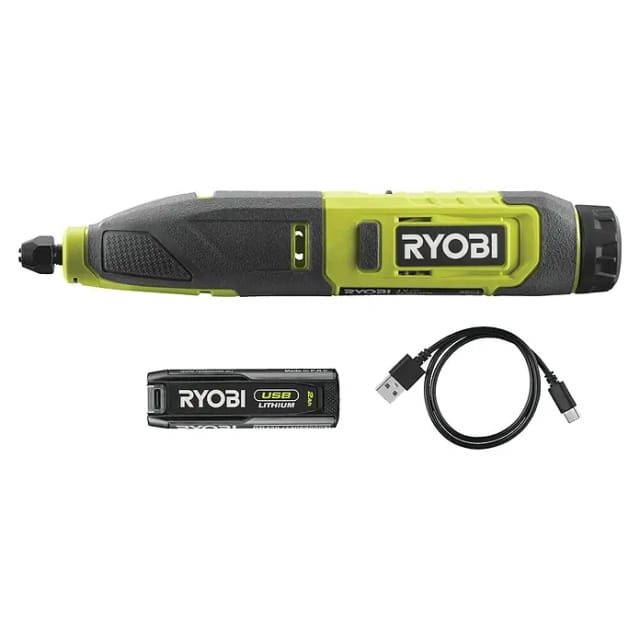 Ryobi Akku-Schnitzer 'USB-Lithium' 4 V mit Akku und Ladekabel