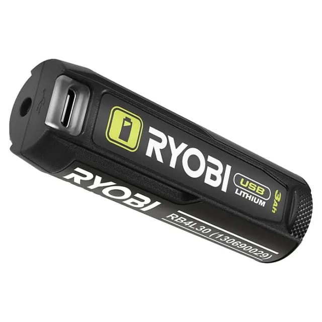 Ryobi Powerbank 'USB-Lithium' 4 V 3 Ah 15,3 x 3,5 cm