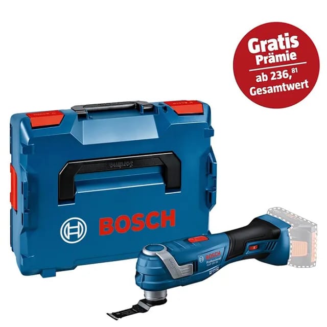 Bosch Akku-Multifunktionswerkzeug 'GOP 18V-34 Professional' 18 V ohne Akku und Ladegerät