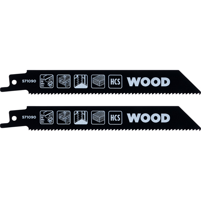kwb HCS-Säbelsägeblatt-Set 153 mm 2-teilig