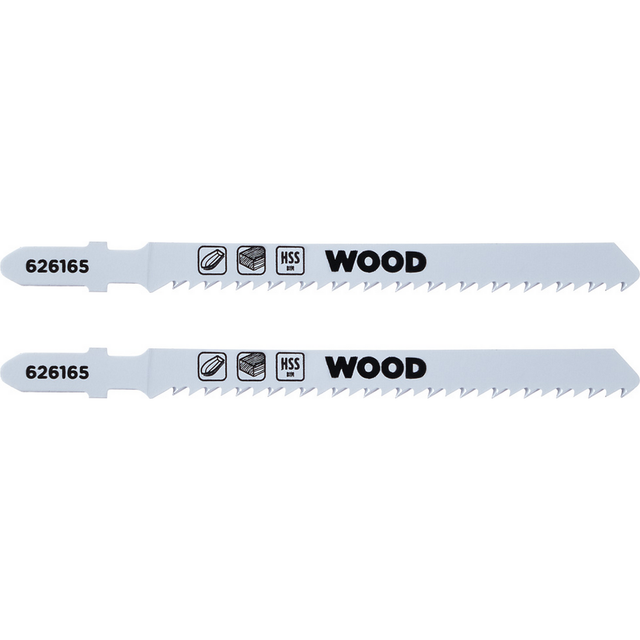 kwb HSS-Bimetall-Stichsägeblatt-Set mit T-Schaft 100 mm 2-teilig