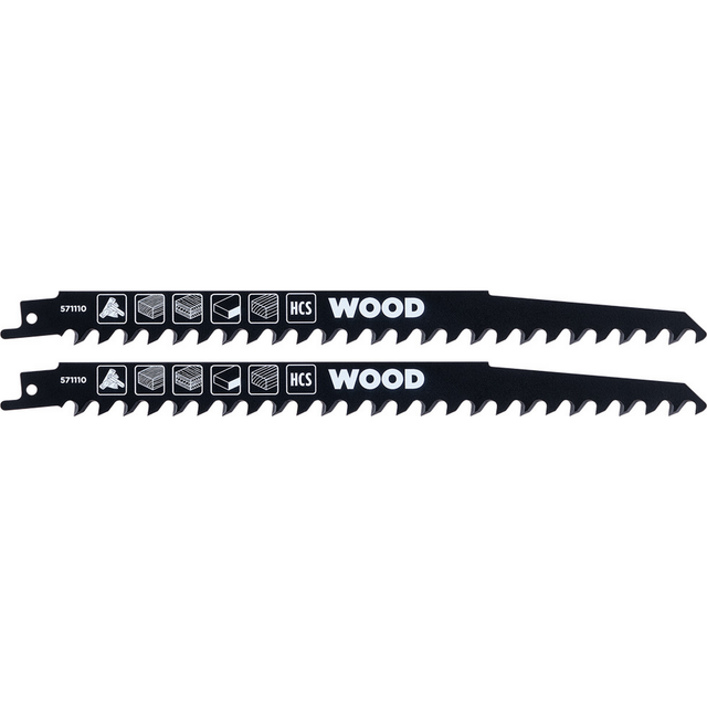 kwb HCS-Säbelsägeblatt-Set 240 mm 2-teilig