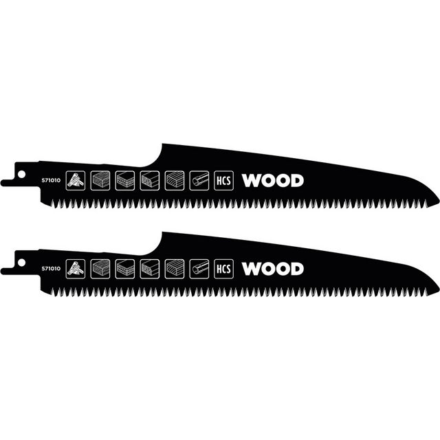 kwb HCS-Säbelsägeblatt-Set 230 mm 2-teilig