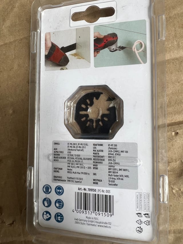 kwb Tauchsägeblatt CV 10 x 28 mm