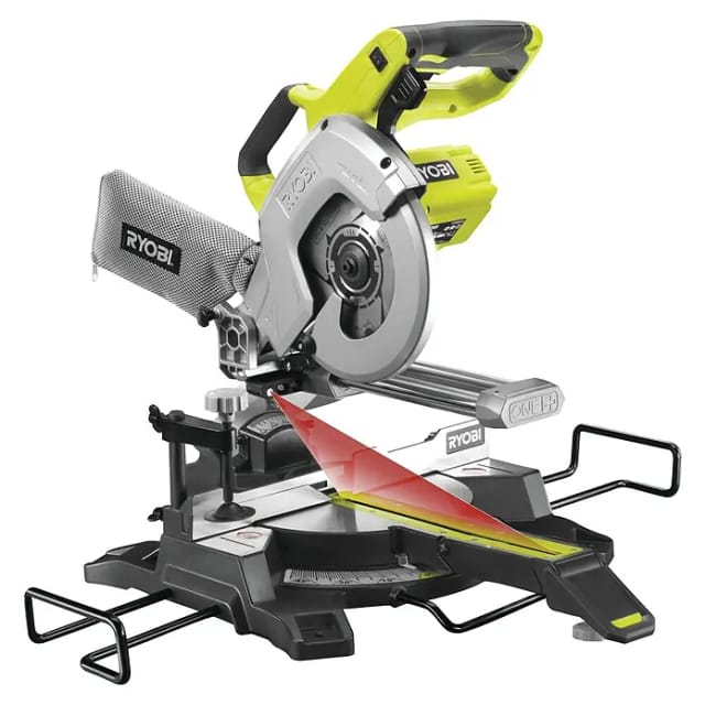 Ryobi Akku-Kapp- und Gehrungssäge ONE+ 'R18MS216-0' ohne Akku
