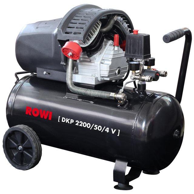 Rowi Kompressor 'DKP 2200/50/4 V' 10 bar 245-300 l/min