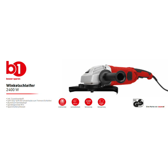 B1 Winkelschleifer 2400 W