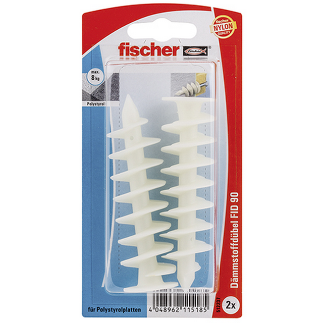 Fischer fischer Dämmstoffdübel FID 90 K 2 Stück