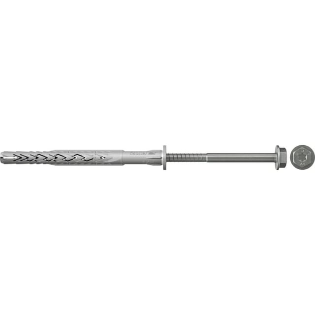 Fischer Langschaftdübel 'SXRL FUS' mit Sechskantschraube rostfreier Stahl Ø 10 x 60 mm 50 Stück