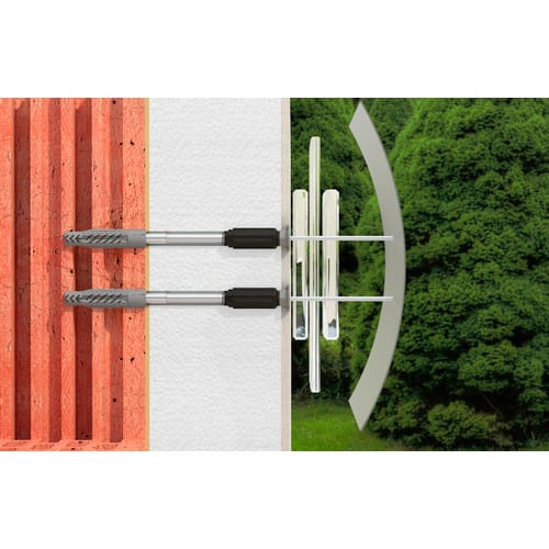 Fischer Abstandsmontagesystem 'Thermax 8' für Dämmstoffe 140 bis 160 mm, M6, 20 Stück