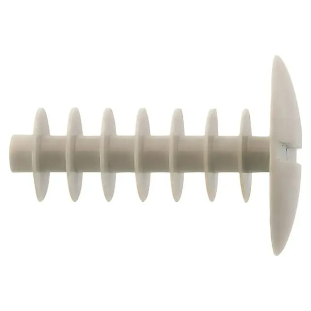 Fischer Abdeckkappe 'AD' 12 x 40 mm grau 100 Stück